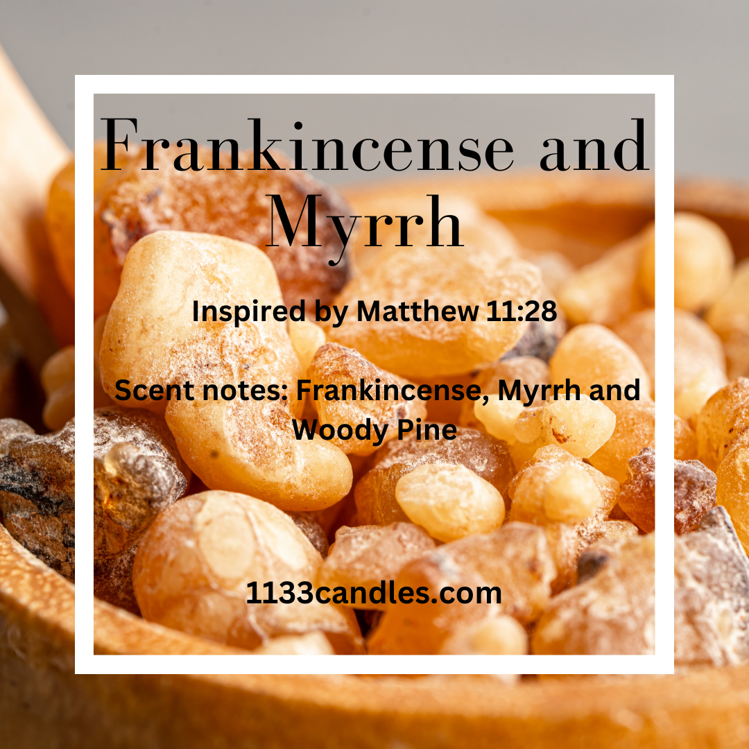 Frankincense and Myrrh Soy Wax Melts | Rest in the Lord