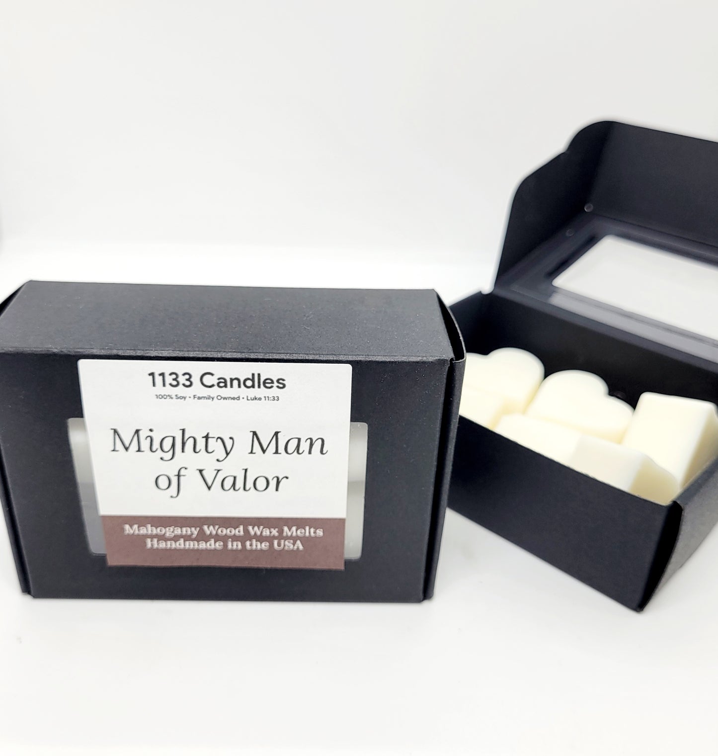 Mahogany Wood Soy Wax Melts | Gifts for Godly Man