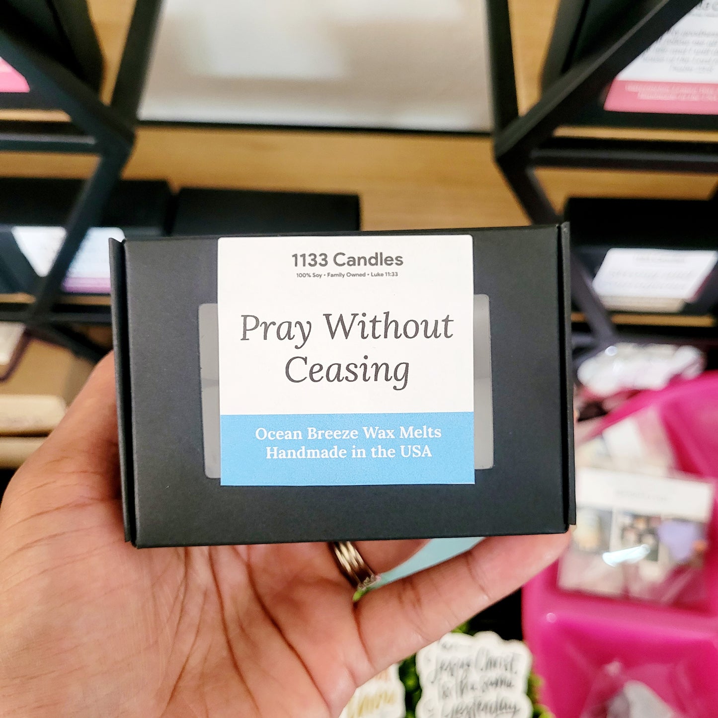 Ocean Breeze Soy Wax Melts | Pray without Ceasing