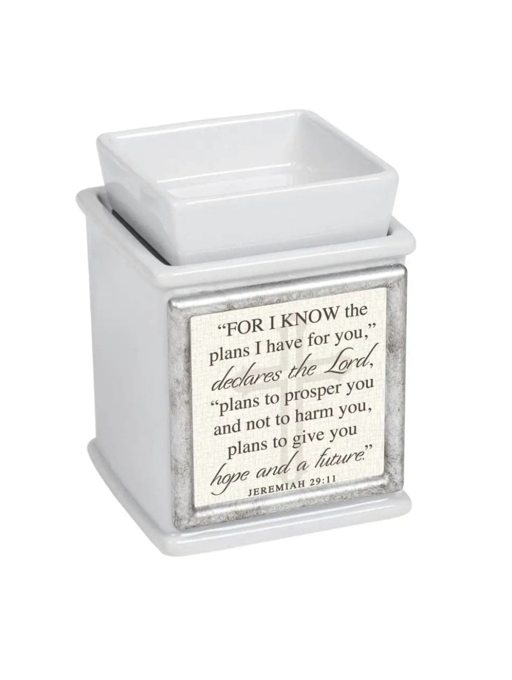 2-in-1 Wax Warmer and Candle Warmer - Jeremiah 29:11 Gift