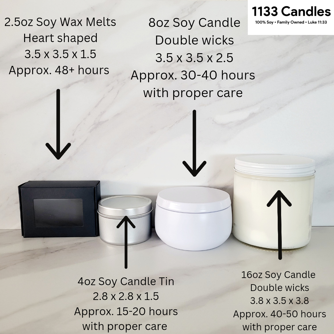 Spring Candle Bundle of Three | 8oz Soy Candles