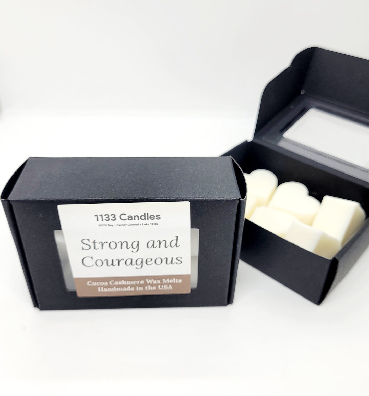 Cocoa and Cashmere Wax Melts | Strong and Courageous