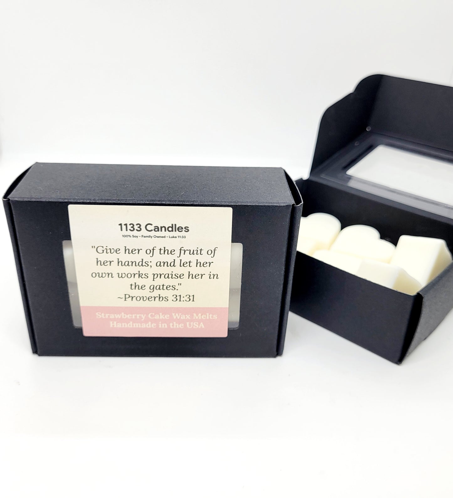 Strawberry Cake Wax Melts - Proverbs 31 Soy Wax Melts