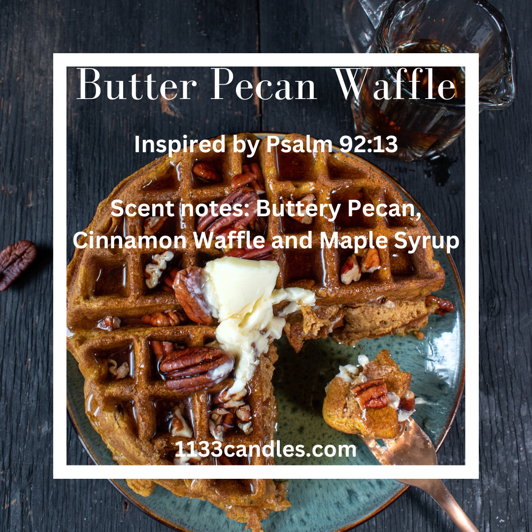 8oz Candle Butter Pecan Waffle | Sunday Morning Candle