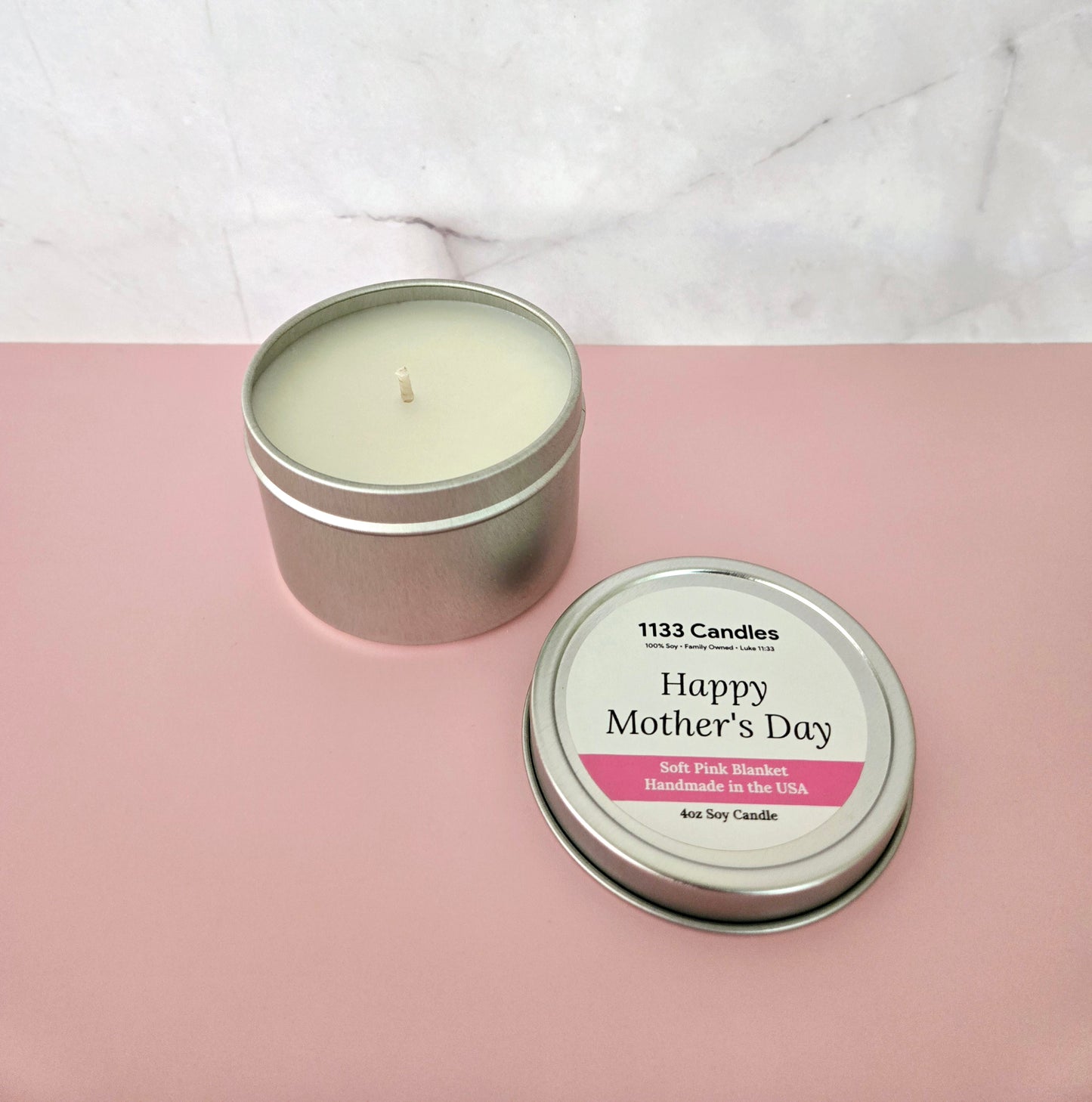 4oz Mini Candles for Mother's Day | Bulk Mother's Day Gifts | Set of 10