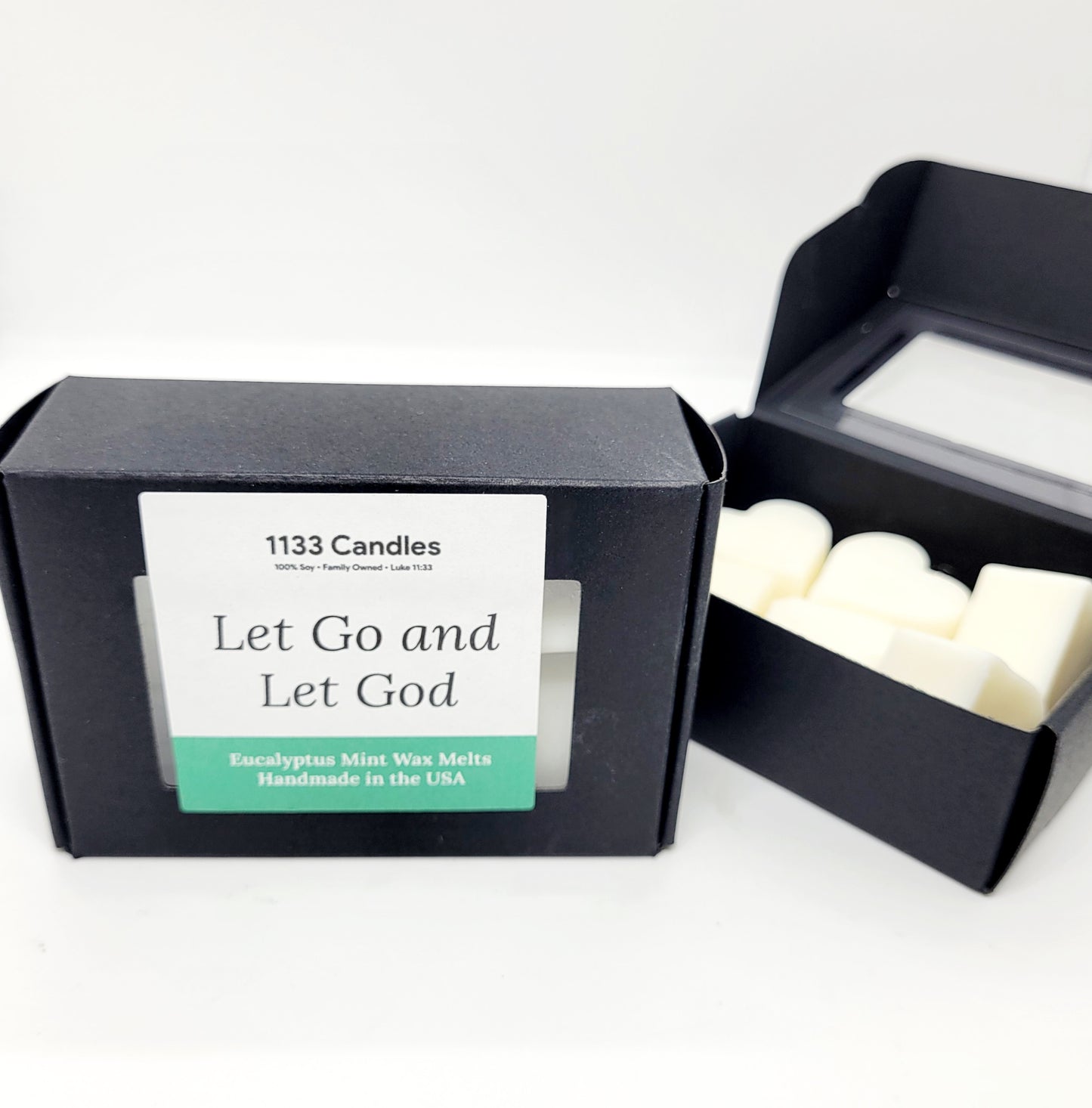 Eucalyptus Spearmint Wax Melts | Let Go and Let God Soy Wax Melts