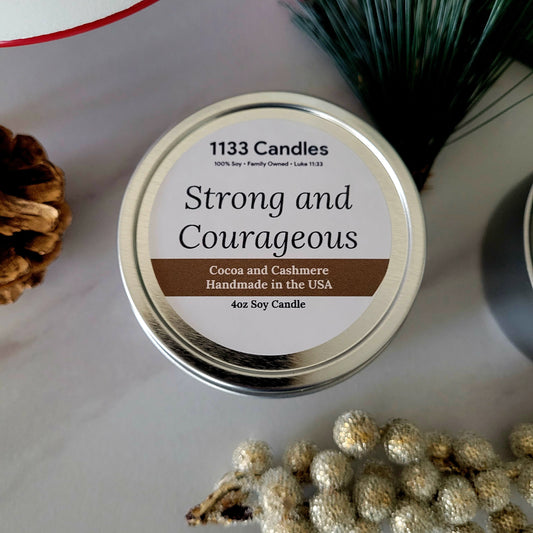 Cocoa and Cashmere 4oz Candle | Winter Mini Candle