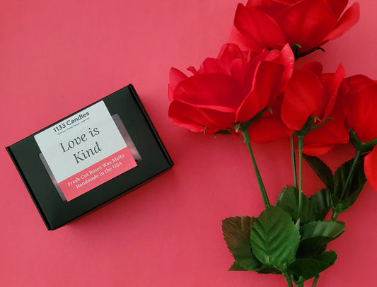 Fresh Cut Roses Wax Melts | Love is Kind Soy Wax Melts