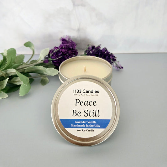 Lavender Vanilla 4oz Candle | Christian Candle