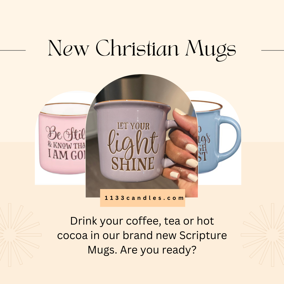 Let Your Light Shine Lavender Coffee Mug | Christian Coffee Mug