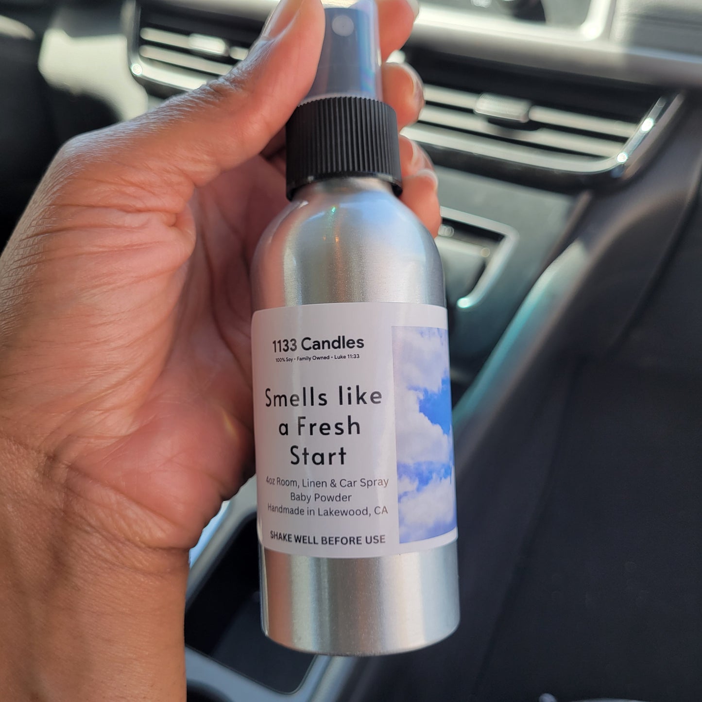 4oz Room and Linen Spray | Car Freshener | Natural Odor Eliminator | Air Freshener