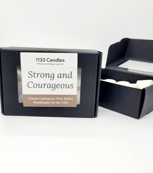 Cocoa and Cashmere Wax Melts | Strong and Courageous